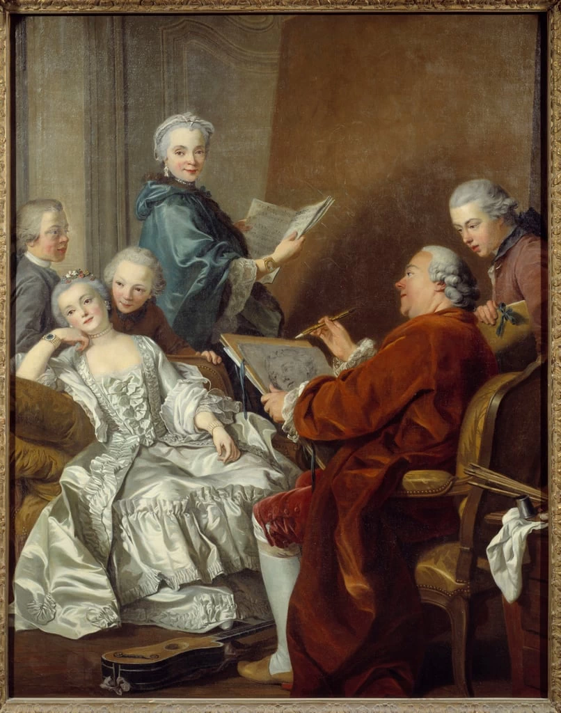 Il pittore Carle van Loo e la sua famiglia - Musee et Domaine National de Versailles et de Trianon